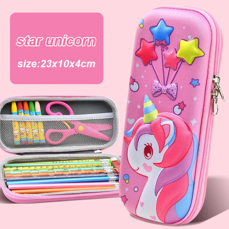 3D decorated EVA Pencil Box-8