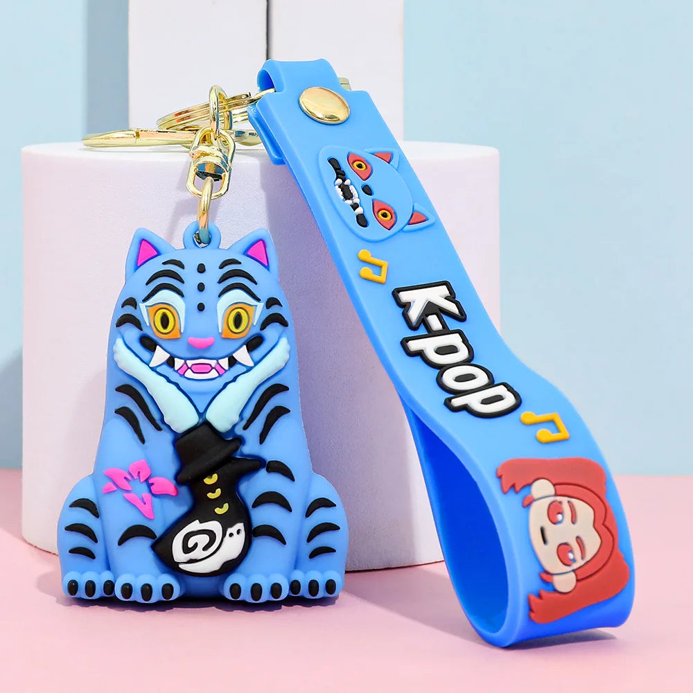 Trendy KPop Figure Keychain – Collectible Piece-11
