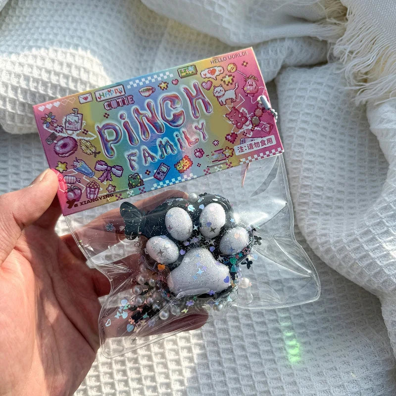 Cat Paw Mochi Squishy Fidget Toy Plush-36