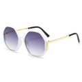 Vibrant Hexagon Gradient Sunglasses