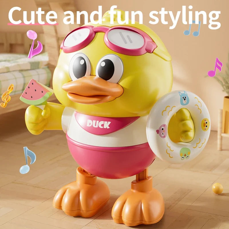 Light-Up Dancing Duck Music Toy – Baby Gift-2