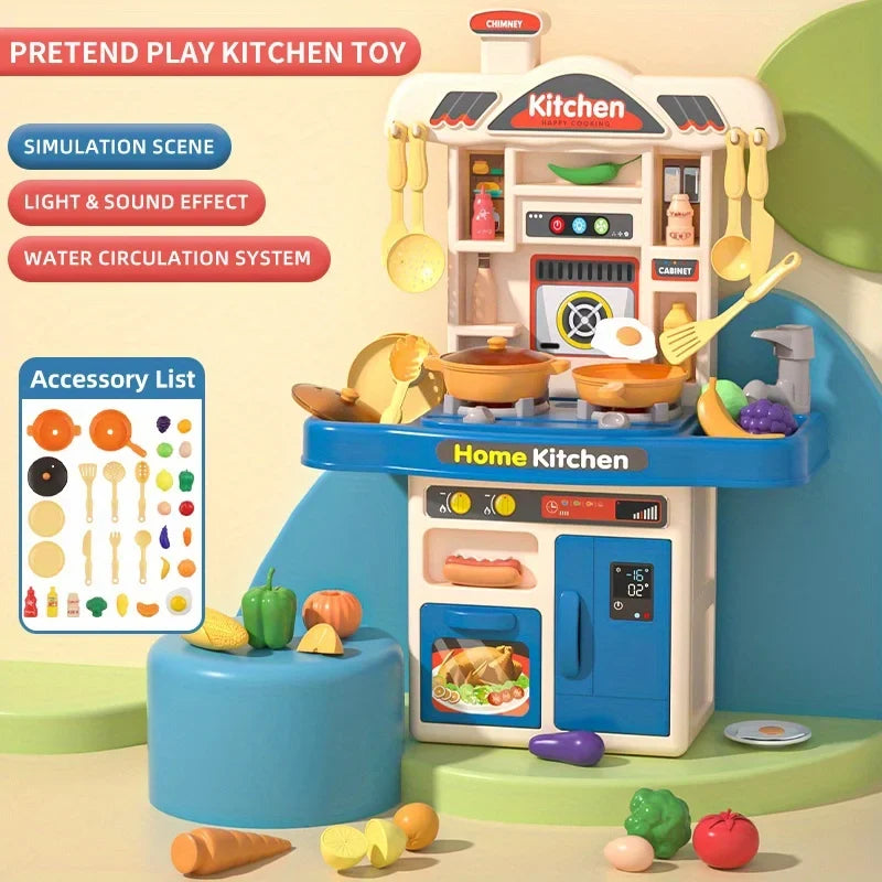 Pretend Play Kitchen Toy-6