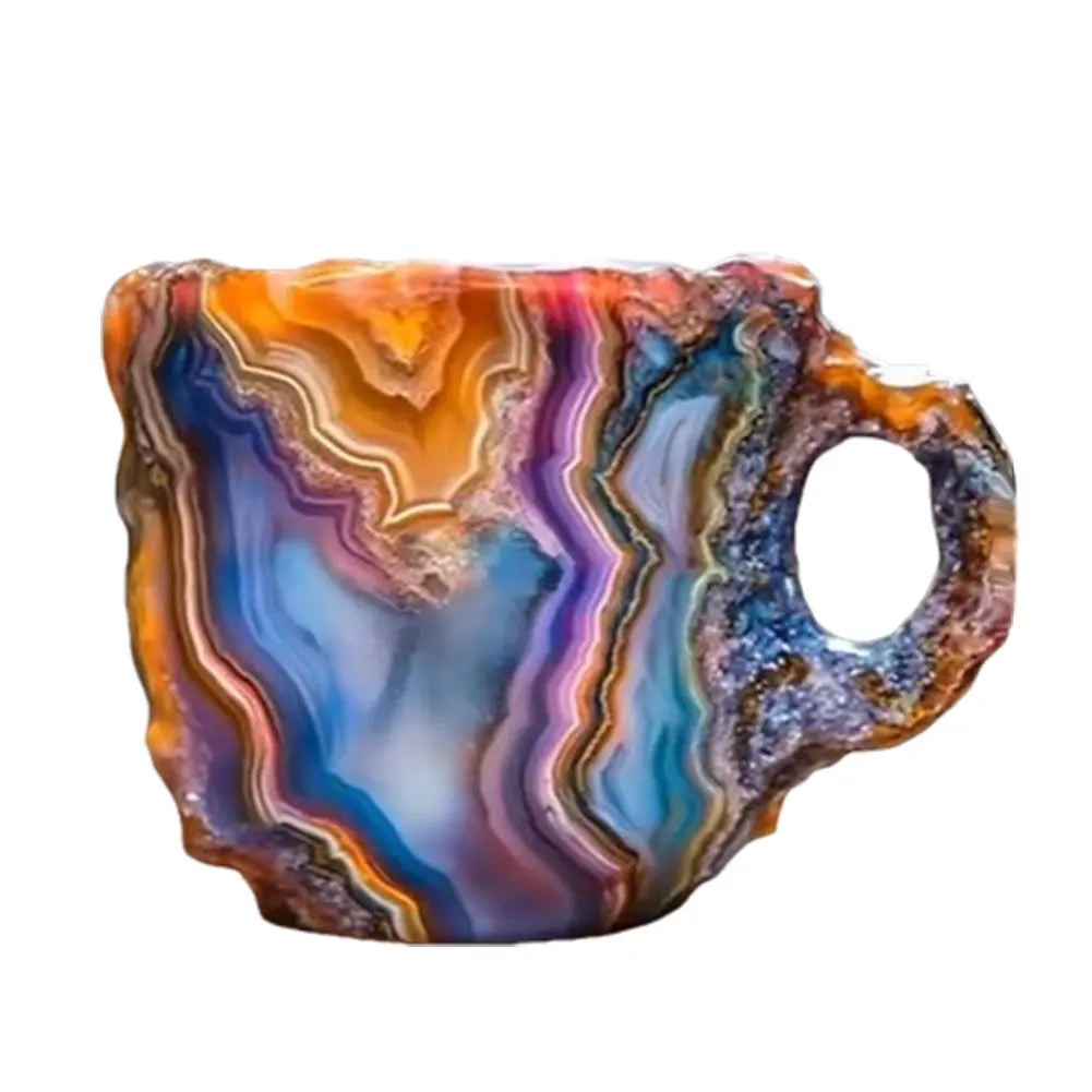 Mineral Crystal Coffee Mug | Colorful Elegant Resin Cup for Coffee, Tea &amp; More StepUp Coffee
