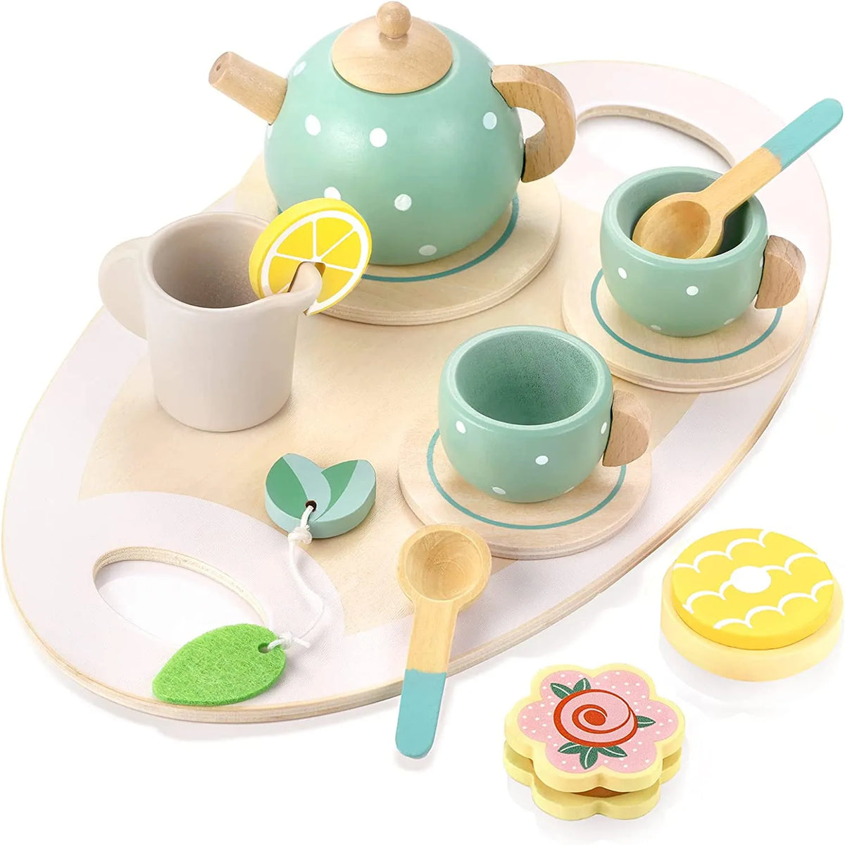 Tea Set with Cookies-0