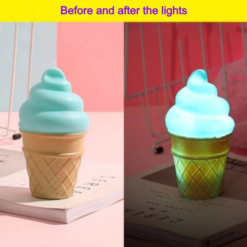 Cloud Ice Cream Moon Decorative Lights-9