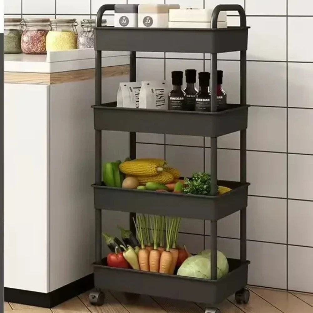 Storage Organizer with wheels For Children-4