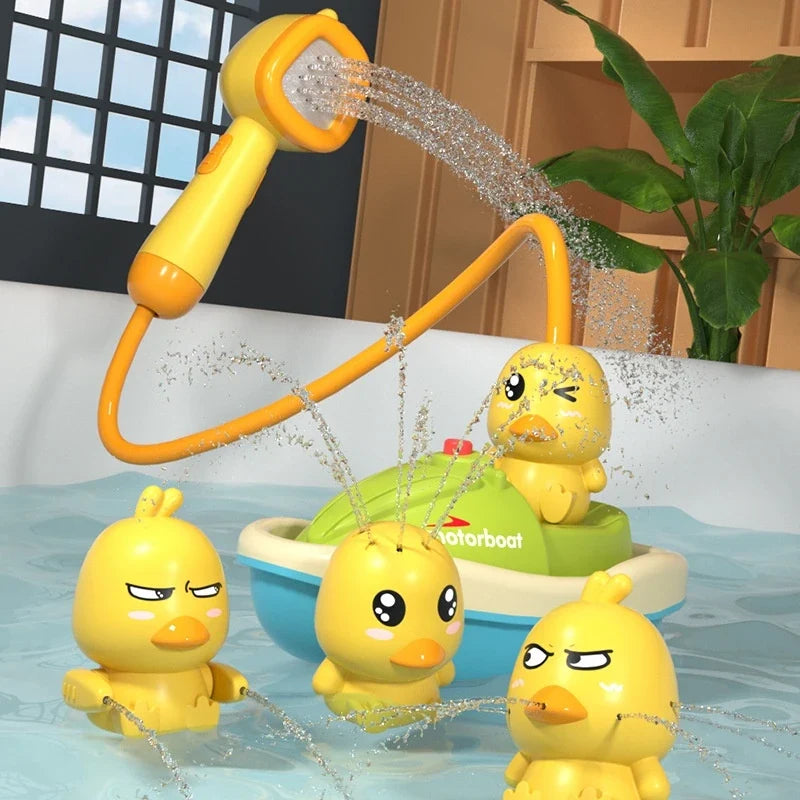 Bath Toy splashing ducks-0