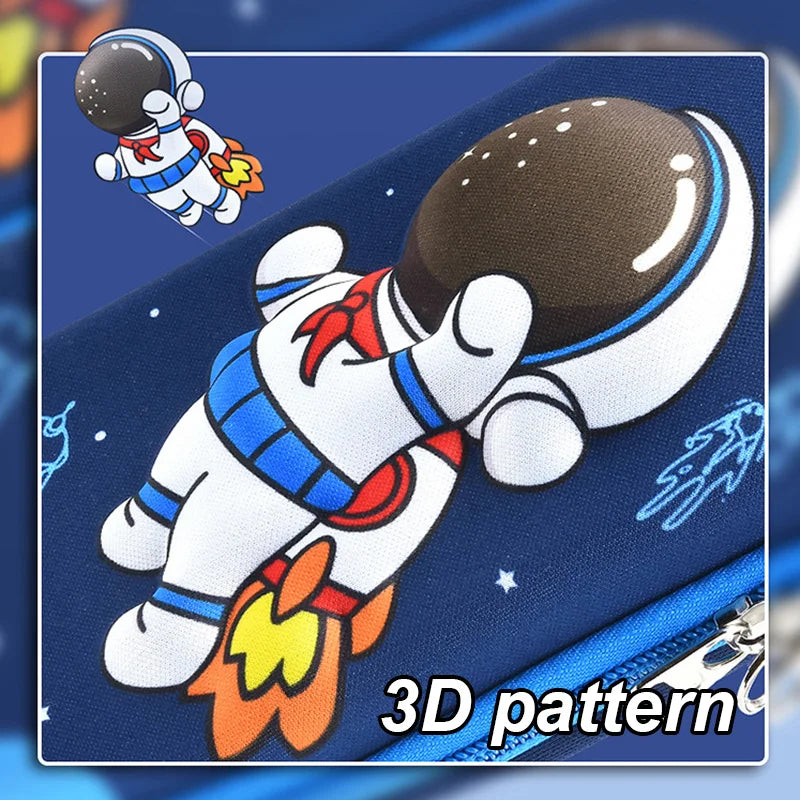 3D decorated EVA Pencil Box-3