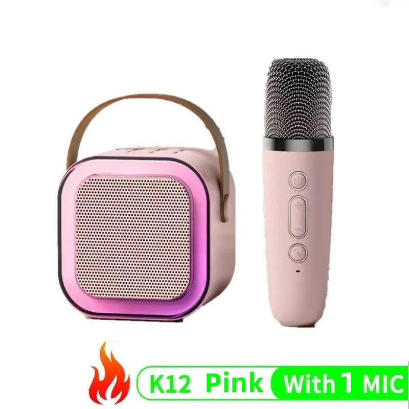 Mini Karaoke and Adults Bluetooth 1 or 2 Microphones-7