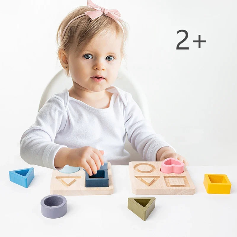 Montessori Puzzle "Shapes"-1