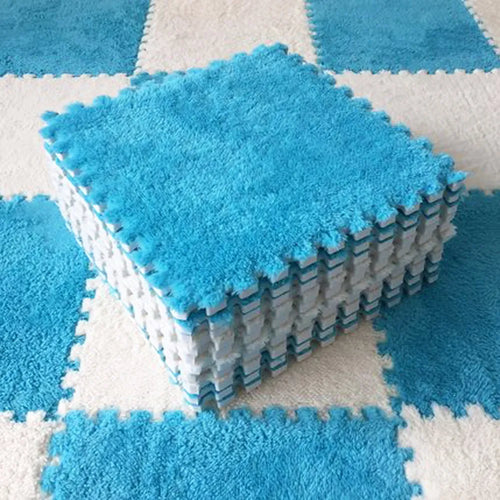 20 Pieces Set Modular Velvet Play Mat-0