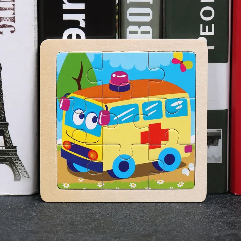 9pcs wooden toy jigsaw-23