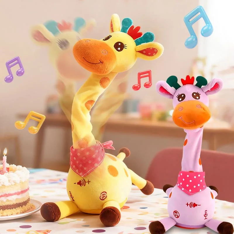 Dancing Talking Giraffe Plush Toy – Ages 14+-0