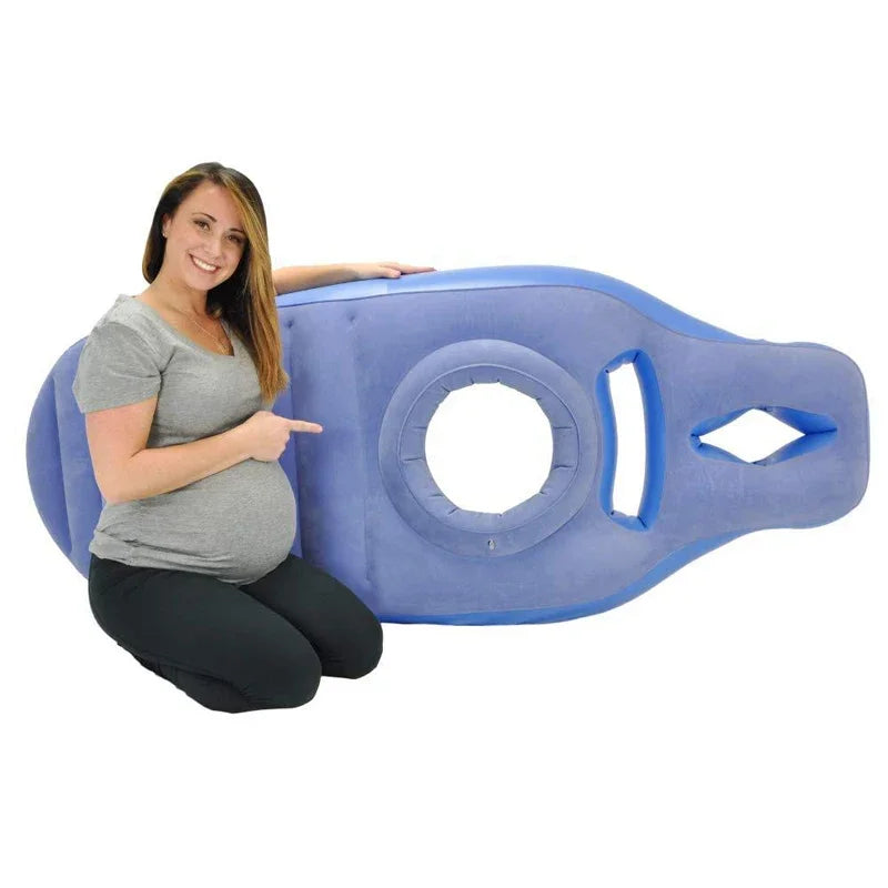 Inflatable Pregnancy Pillow Yoga Mat for Expectant Mothers-4