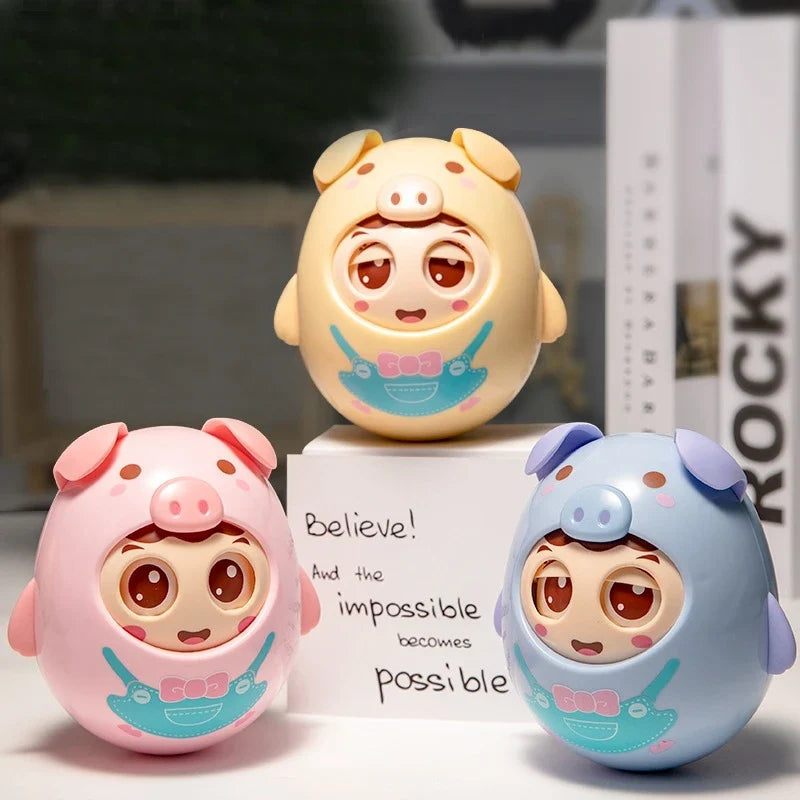 Roly-Poly Piglet Toy-4