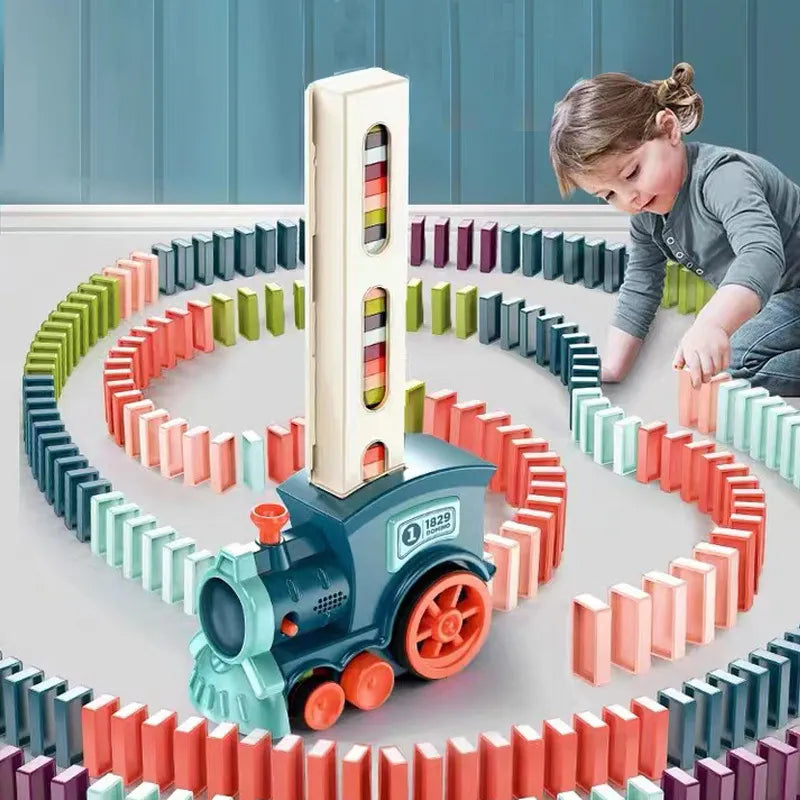 Toy Train "Domino Row"-0