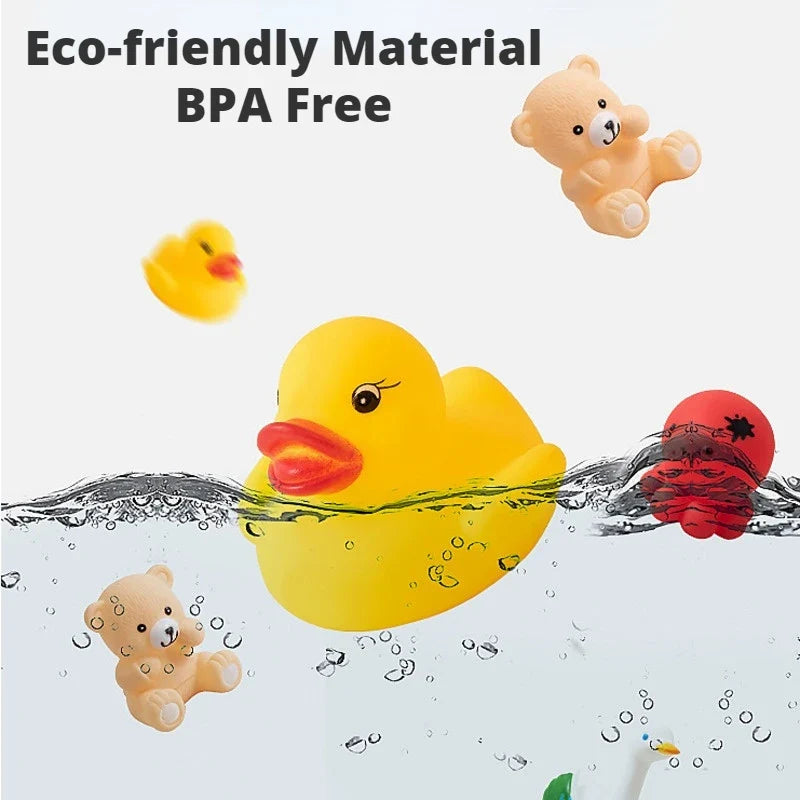 10pcs floating animal toys-2