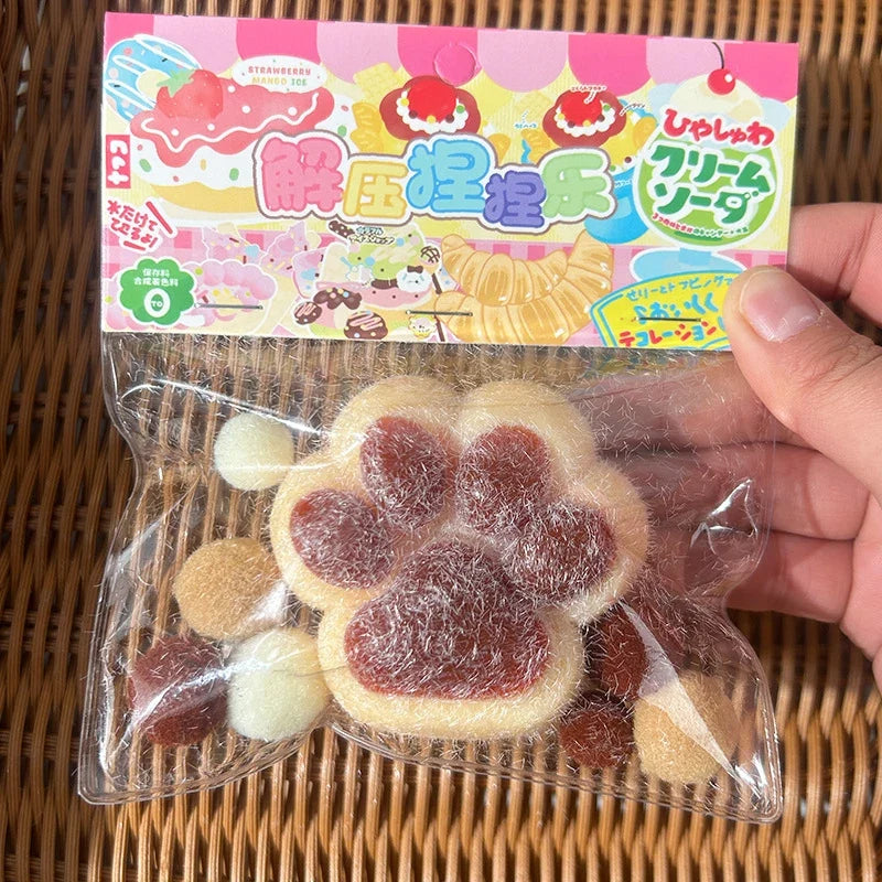 Cat Paw Mochi Squishy Fidget Toy Plush-26