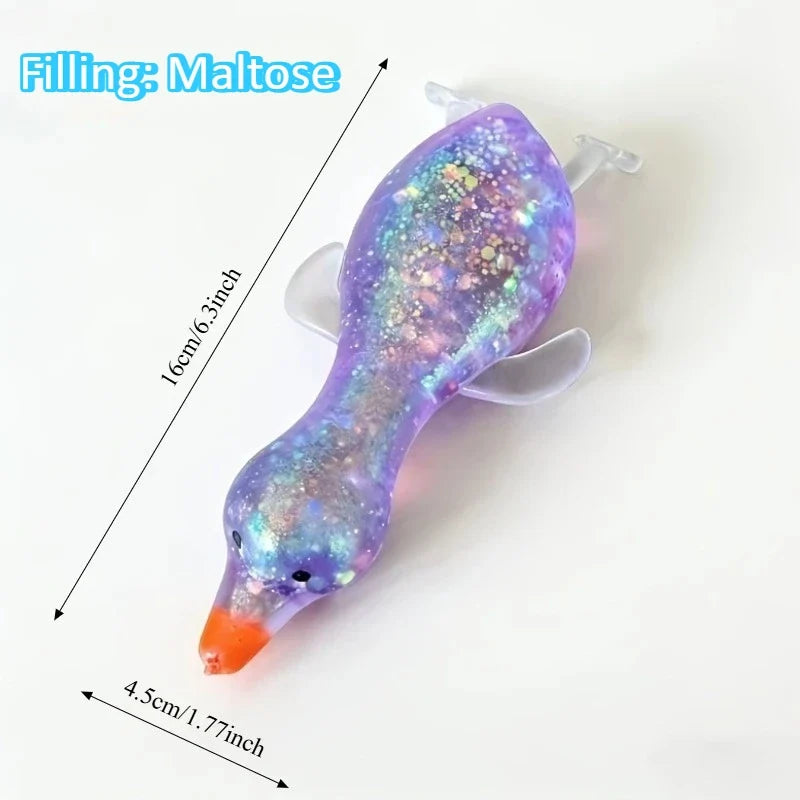 Squishy Antistress Duck Fidgets Toys Cute Goose Animals Vent Toys for Kids Adults Decompression Stretch Toys Friends Best Gift-10