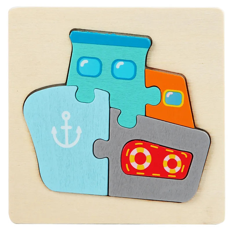 Wooden Toy Tangram-13