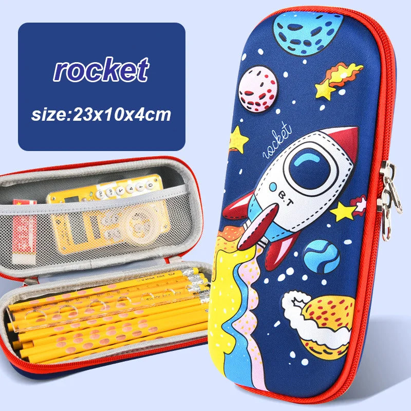 3D decorated EVA Pencil Box-7