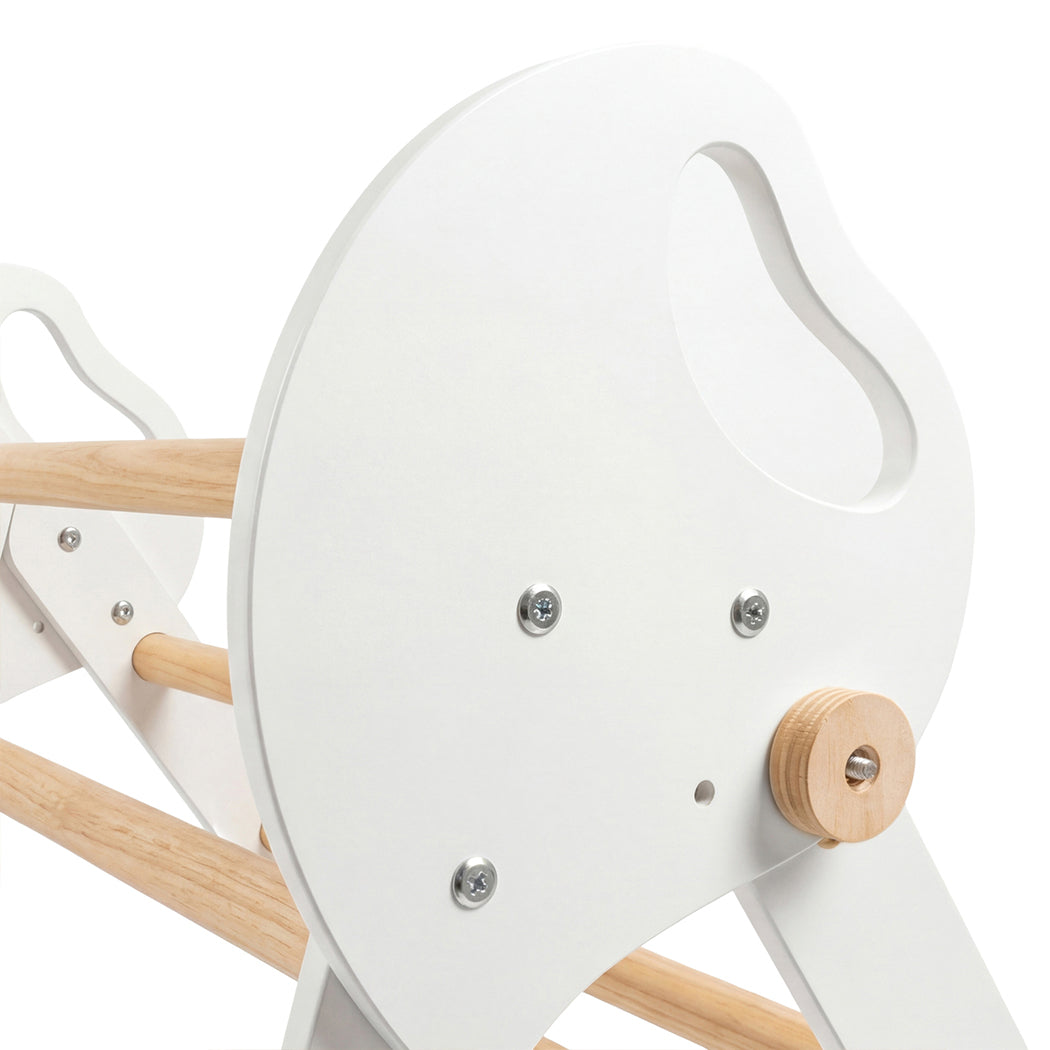 BoPeep Kids Climbing Toys Sets Toddler Toys Triangle Arch Climber Indoor White-2